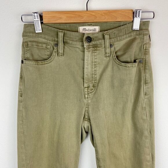 Madewell High Rise Raw-Hem Skinny Jeans - Picture 6 of 9